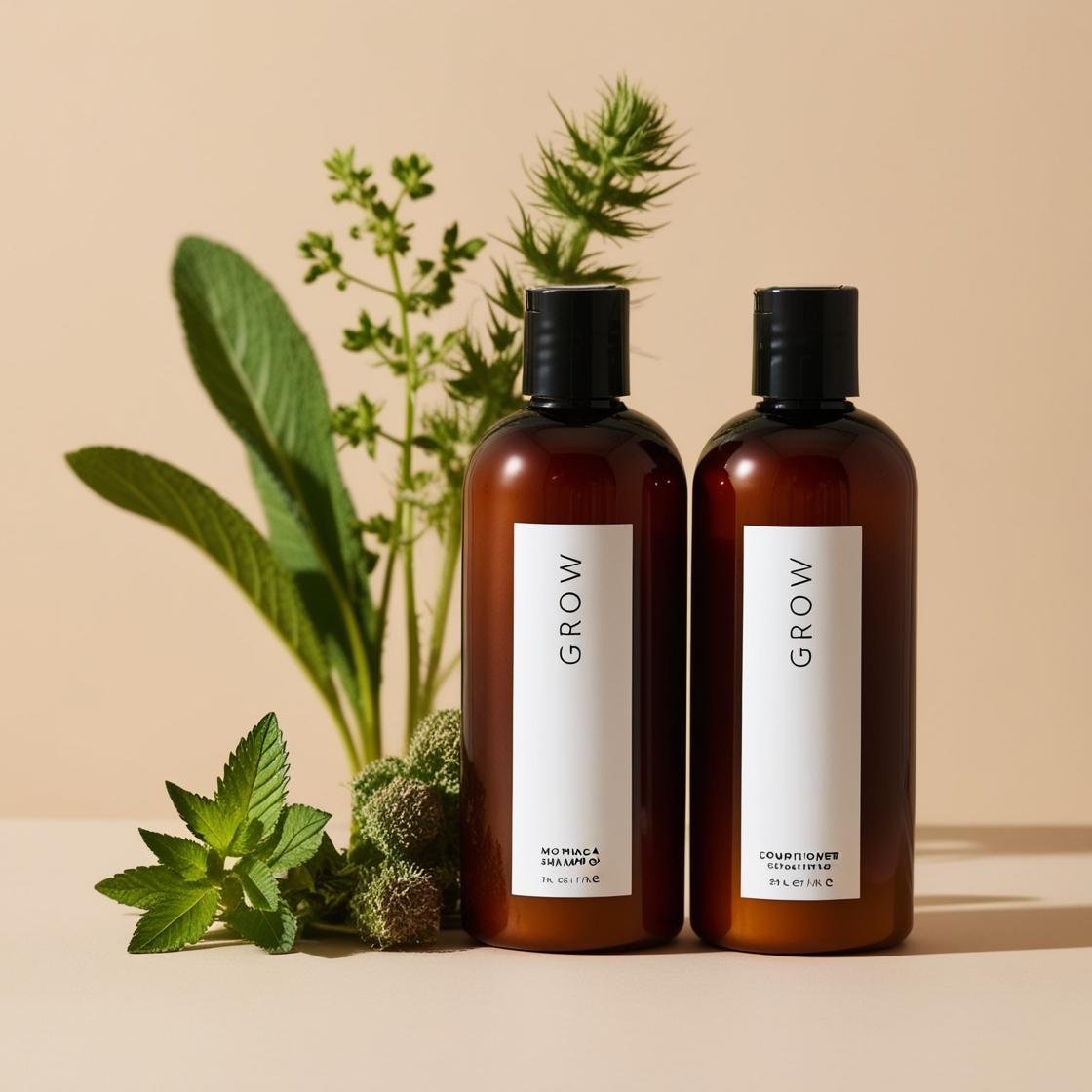 THE GROW SHAMPOO + CONDITIONER SET - Wild Revival Organics