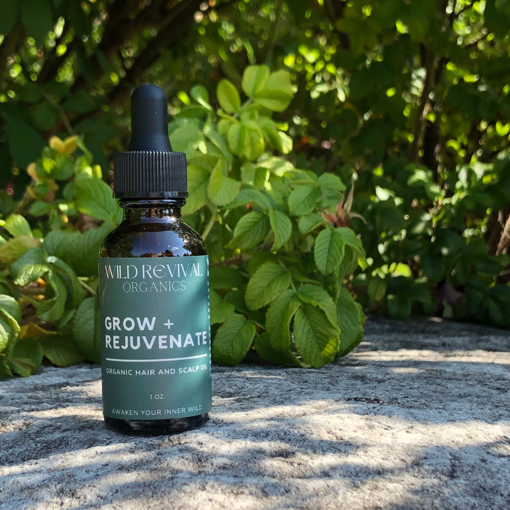 GROW + REJUVENATE - Hair Growth and Scalp Oil - Wild Revival Organics